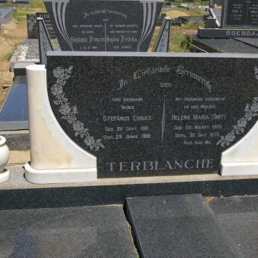TERBLANCHE Stefanus Esaias 1918-1981 &amp; Helena Maria SMIT 1923-1970