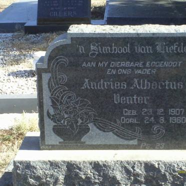 VENTER Andries Albertus 1907-1960
