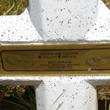 WYK Willem Arie, van 1931-2009