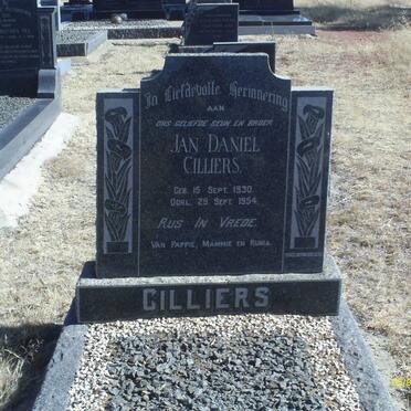 CILLIERS Jan Daniel 1930-1954