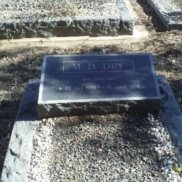 DRY M.D. nee GREYLING 1895-1979