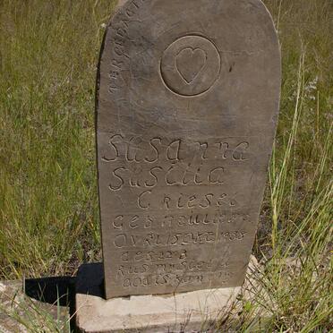 GRIESEL Susanna Susilia 1915-1938