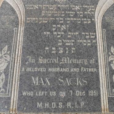 SACKS Max -1951