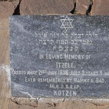 KOTZEN Itzelé -1938