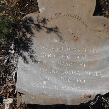 MEIJER George Frederik 1914-1915 :: MEIJER Susanna Louisa 1914-1915