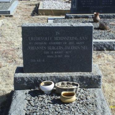 NEL Johannes Burgers Jacobus 1877-1951