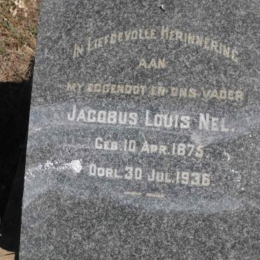 NEL Jacobus Louis 1875-1936