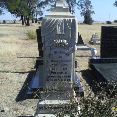 PRETORIUS Willem Lodewyk 1848-1900