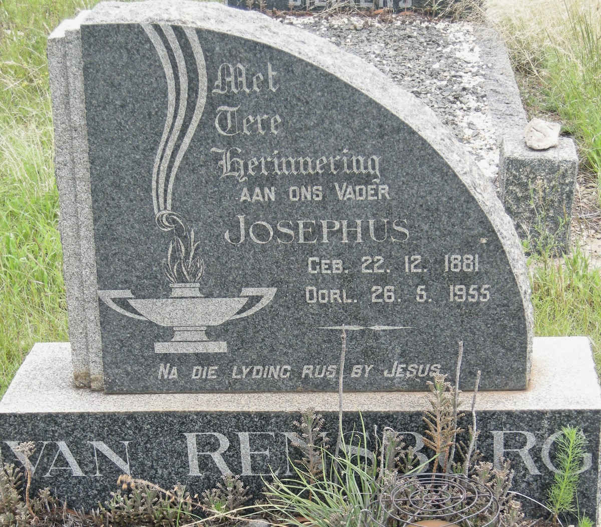 RENSBURG Josephus, van 1881-1955