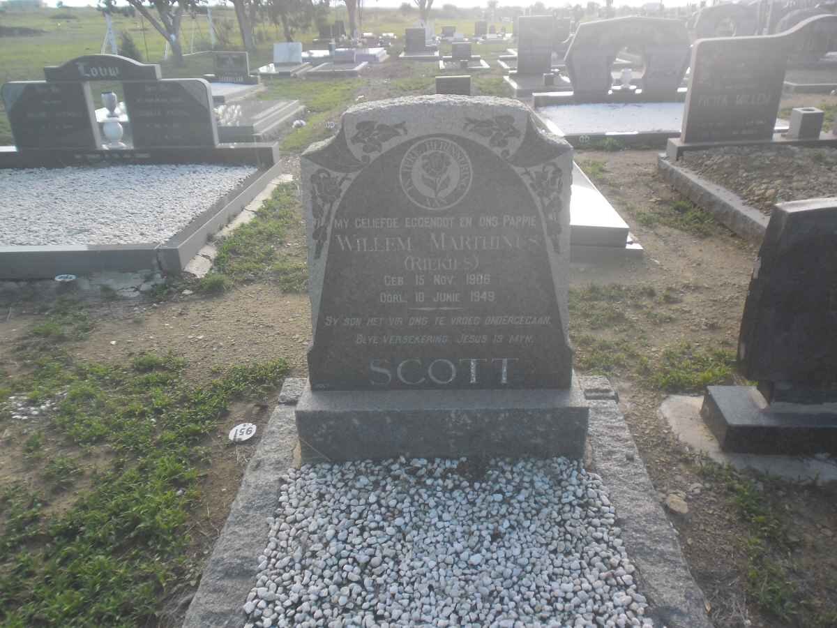 SCOTT Willem Marthinus 1906-1949