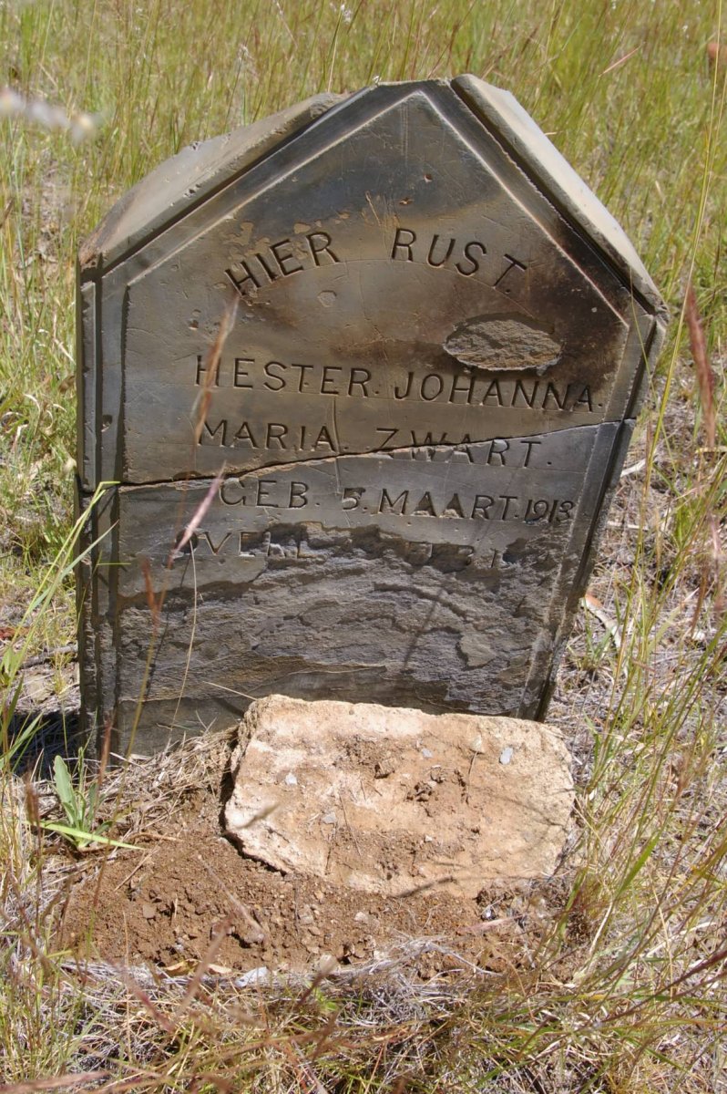 ZWART Hester Johanna Maria 191?-