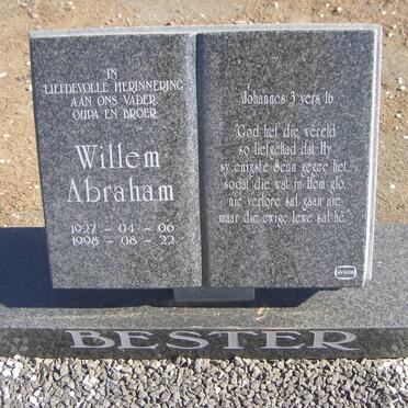 BESTER Willem Abraham 1927-1998