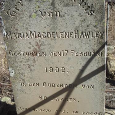 HAWLEY Maria Magdelene -1902