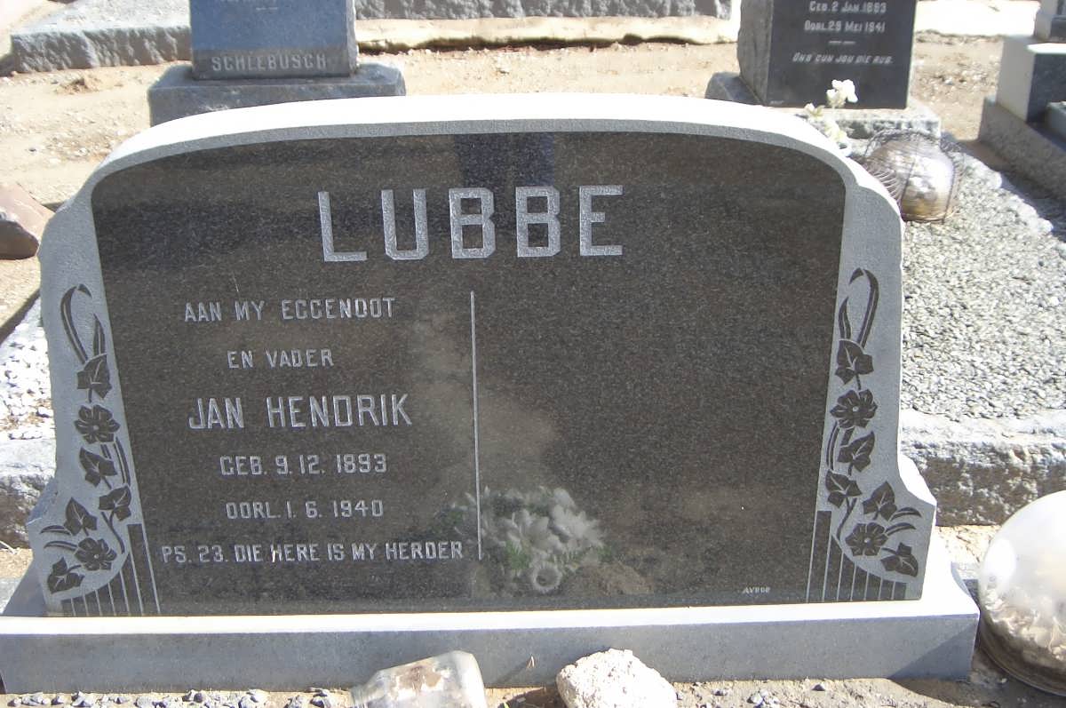 LUBBE Jan Hendrik 1893-1940