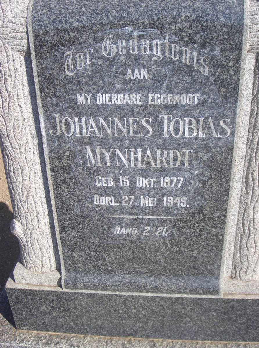 MYNHARDT Johannes Tobias 1877-1949