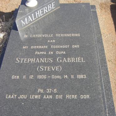MALHERBE Stephanus Gabriel 1906-1982 &amp; Pat VISSER 1912-1995 