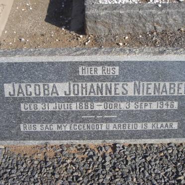 NIENABER Jacoba Johannes 1888-1946