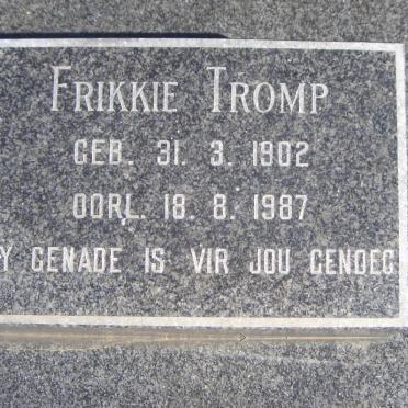 TROMP Frikkie 1902-1987