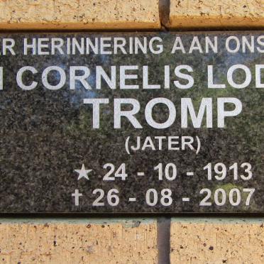 TROMP Jan Cornelis Lodewyk 1913-2007