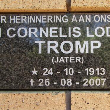 TROMP Jan Cornelis Lodewyk 1913-2007