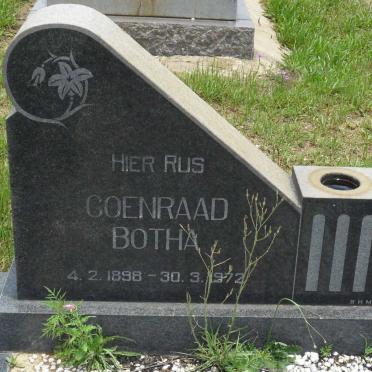 BOTHA Coenraad 1898-1972