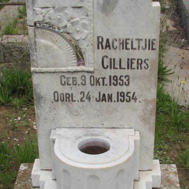CILLIERS Racheltjie 1953-1954
