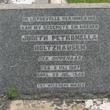 HOLTZHAUSEN Judith Petronella nee DIPPENAAR 1887-1945