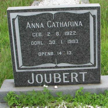 JOUBERT Anna Catharina 1922-1983