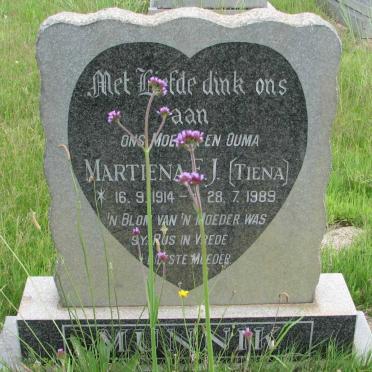 MUNNIK Martiena ?.J. 1914-1989