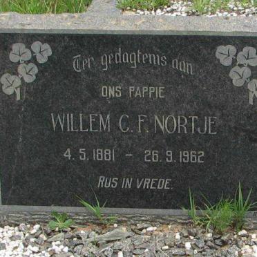 NORTJE Willem C.F. 1881-1962