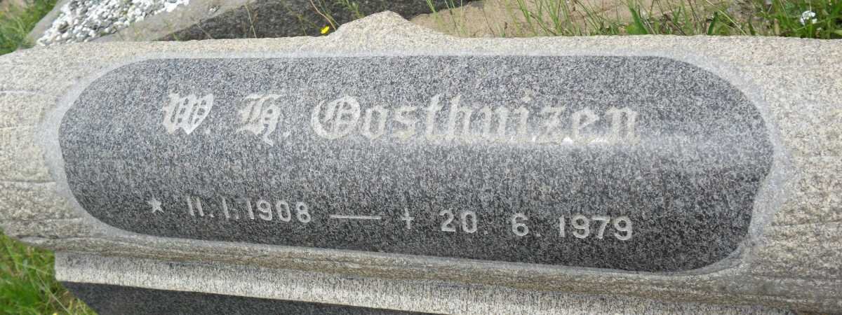 OOSTHUIZEN W.H. 1908-1979