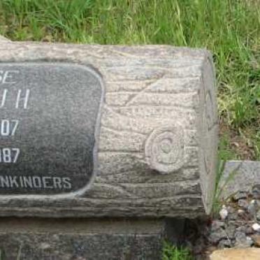 PIETERSE Hans J. 1893-1962 &amp; Susara J.H. 1907-1987