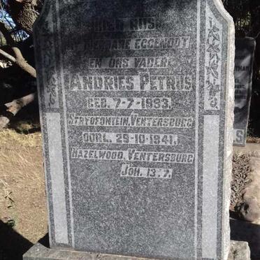 Free State, VENTERSBURG district, Rural (farm cemeteries)