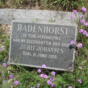 BADENHORST Jurie Johannes -1955