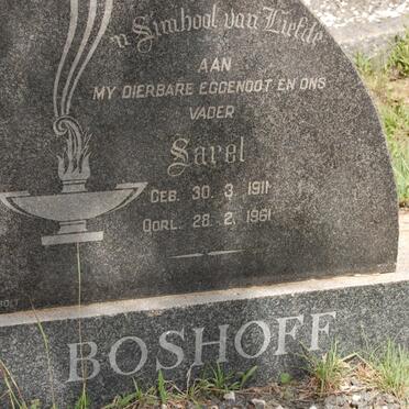 BOSHOFF Sarel 1911-1961