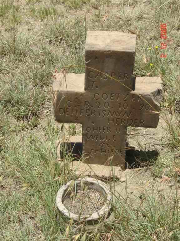 COETZER Casper J. 1820-1890