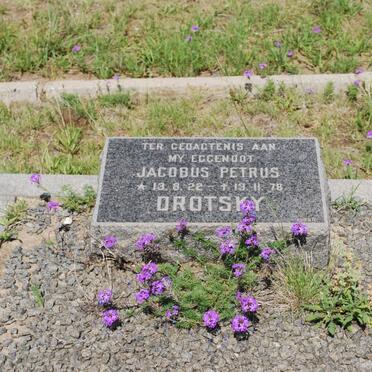 DROTSKY Jacobus Petrus 1922-1978