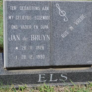 ELS Jan de Bruyn 1926-1990