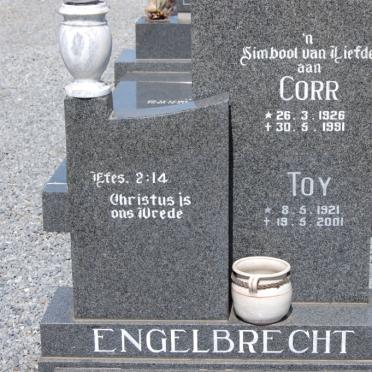 ENGELBRECHT Toy 1921-2001 &amp; ENGELBRECHT Corr 1926-1991