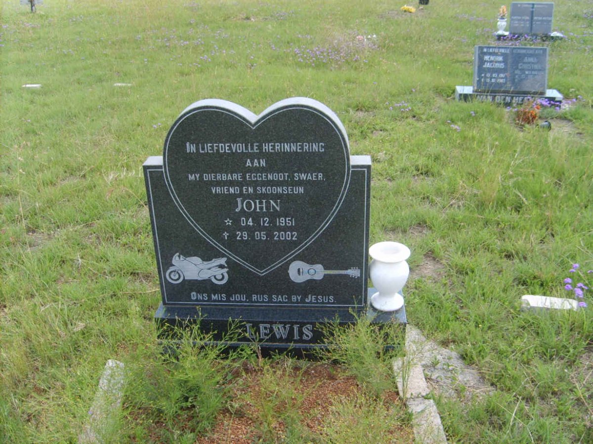 LEWIS John 1951-2002