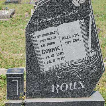 ROUX Corrie 1922-1978