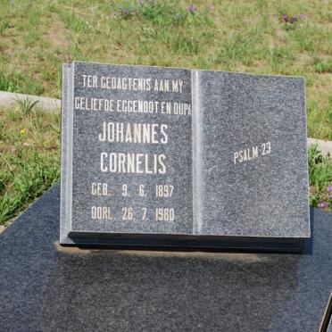 SWART Johannes Cornelis 1897-1980