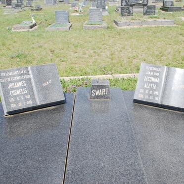 SWART Johannes Cornelis 1897-1980 &amp; Jacomina Aletta 1898-1987
