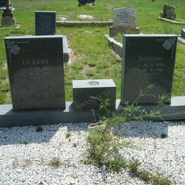 SWANEPOEL Ockert 1869-1927 &amp; Susanna 1873-1951
