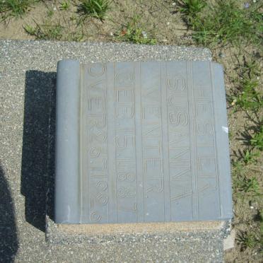 VENTER Hester Susanna 1887-1926