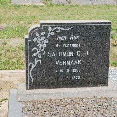 VERMAAK Salomon G.J. 1938-1979