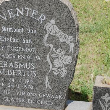 VENTER Erasmus Albertus 1912-1978