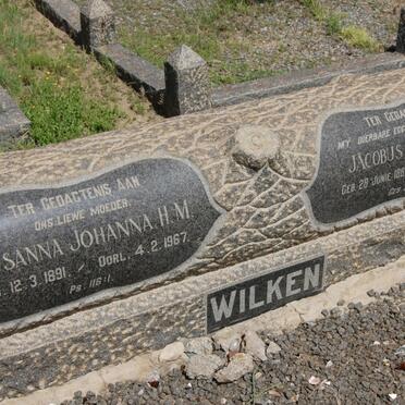 WILKEN Jacobus Johannes 1887-1959 &amp; Susanna Johanna H.M. 1891-1967