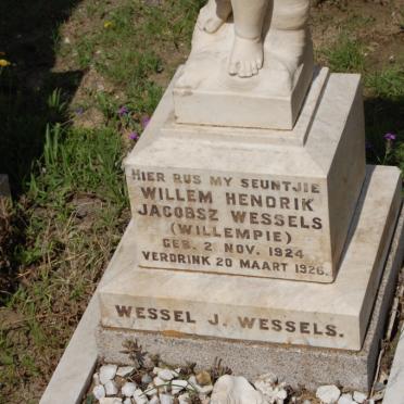WESSELS Willem Hendrik Jacobsz 1924-1926