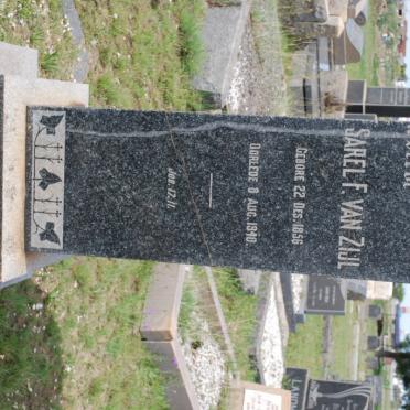 ZIJL Sarel F., van 1856-1940 &amp; Anna Maria 1860-1943